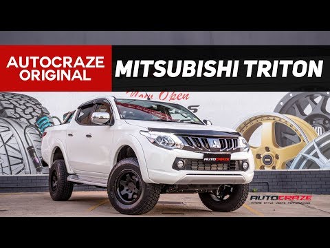 🛡️ WARMONGER 🛡️ // Mitsubishi Triton Mag Wheels and Tyres - Rotiform Six Rims | AutoCraze 2017
