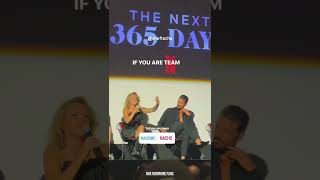 Simone Susinna says he&#39;s Team Massimo at &quot;The Next 365 Days&quot; Premiere