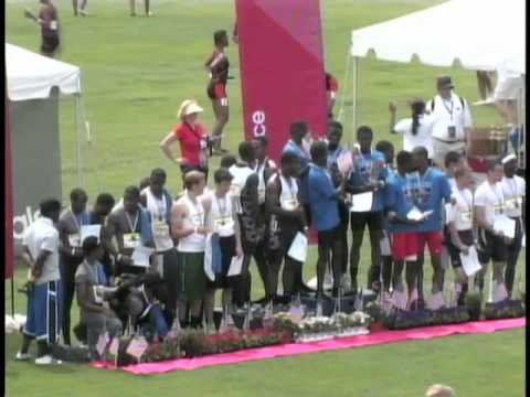 Boys 4x200m Relay Awards - New Balance Outdoor Nationals 2011