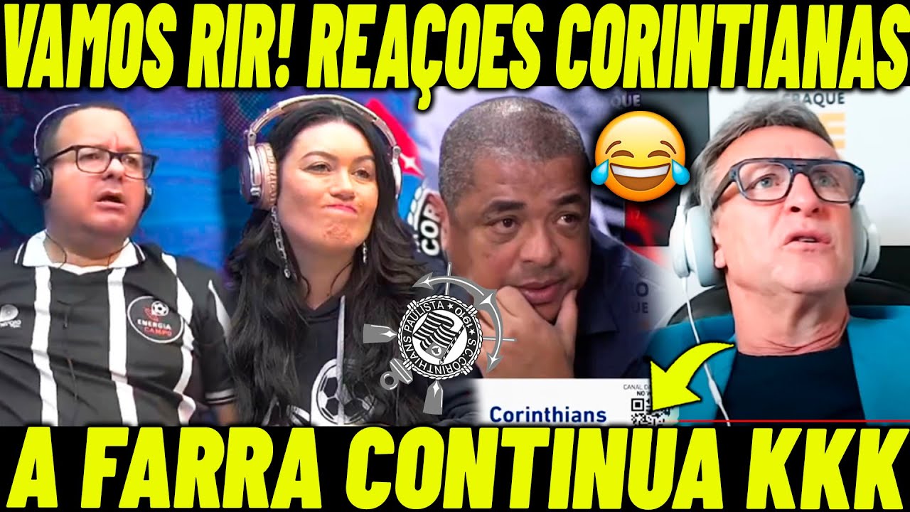 VAMOS RIR! REAÇÕES DOS CORINTIANOS! A FARRA CONTINUA! REAÇÕES CORINTHIANS X JUVENTUDE