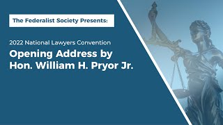 Click to play: Opening Address by Hon. William H. Pryor Jr.