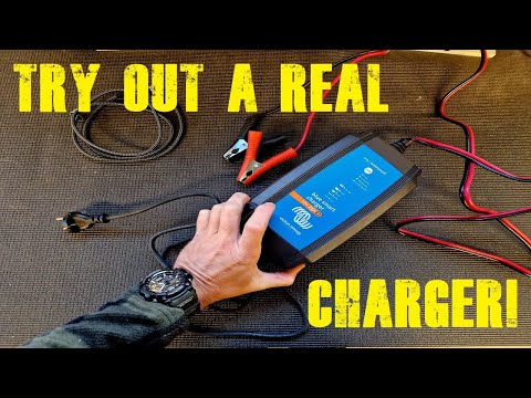 A long unbox and review of the Victron Blue Smart 25amp ip65 Charger !