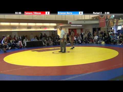 WM 55 KG - Tamara Tillman (Titan Mercury) vs Brianne Barry (Canada London Western)