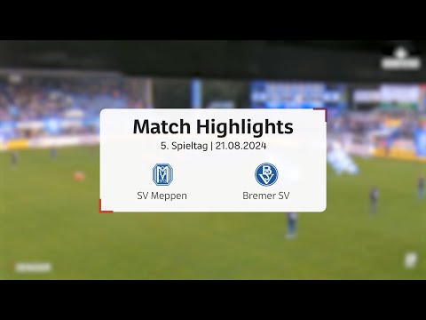 Meppen schießt sich den Frust von der Seele  I  Regionalliga Nord 5. Spieltag