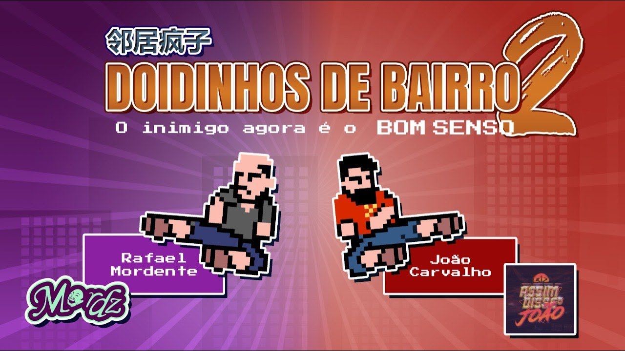 AO VIVO Gravando o "DOIDINHOS DE BAIRRO 2", parte 8 com Rafael Mordente e João Carvalho