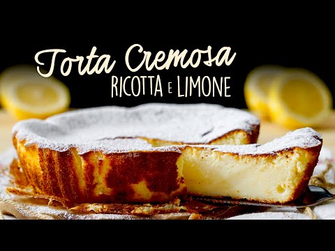 TORTA CREMOSA RICOTTA E LIMONE - Ricetta Facile - Buon'Idea