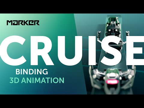 The new Marker Cruise Binding 3D Animation