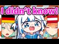 Gura Accidentally Mistook Germany As Austria Gawr Gura HololiveEN
