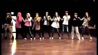 110324 SNSD-[HD] Dance Practice My Best Friend Official