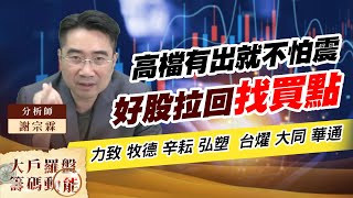 高檔有出就不怕震 好股拉回找買點 (圖)