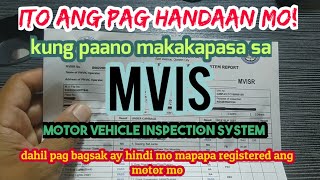 Mga dapat gawin para pumasa sa MVIS (Motor Vehicle Inspection System)
