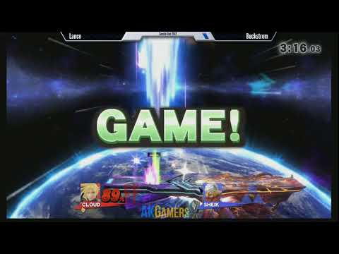 [SMASH 4] SenshiCon 2017: Lance (Cloud) vs. Buckstrom (Sheik)