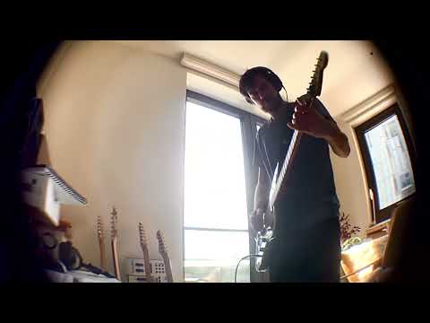 Música Nova...momento de gravação do solo de guitarra!