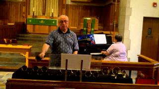 It Is Well With My Soul; Handbell Solo: Ken Prager, Ruth von Minden piano