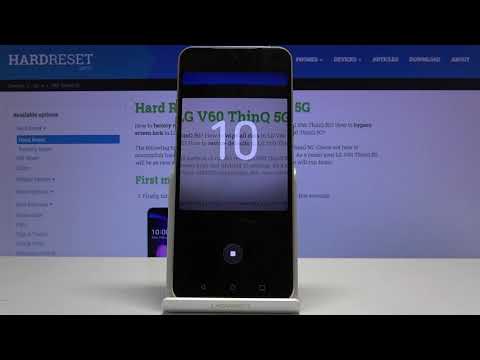 How to Enable Camera Timer in LG V60 ThinQ - Manage Photo Delay
