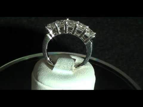 2.00CT Princess Cut Diamond Wedding Anniversary Ring