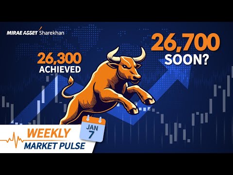 Pharma Pulse Strong | Realty Sector Rising | Nifty breaks 26,300 barrier 