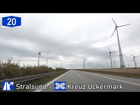 Germany: A20 AS Stralsund - Kreuz Uckermark