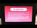 Opening To The Muppet Movie 2001 DVD