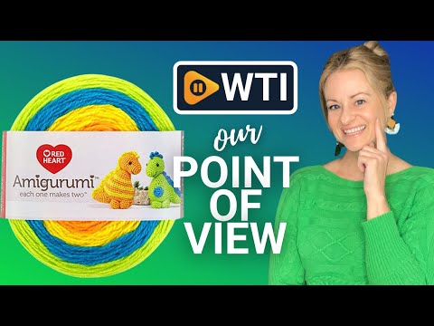 Red Heart Amigurumi Dinosaur - WTI product video review