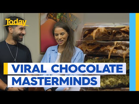 The brains behind the VIRAL Dubai chocolate craze | Today Show Australia