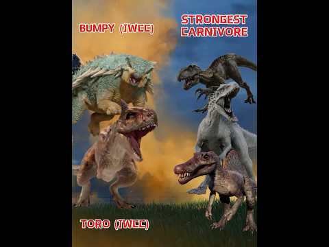 Bumpy & Toro (JWCC) VS Jurrasic World (D-Rex,I-Rex) Strongest Dinosaur (JW) #jurassicworld