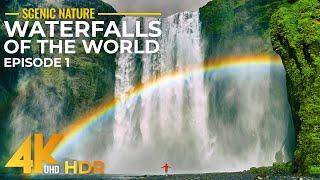 Fascinating Waterfalls of the World in 4K HDR - Na