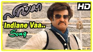 Lingaa Movie Scenes | Indiane Vaa Song | Rajini give his property to Britishers for villagers
