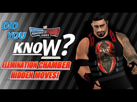 5 Moves You Don't Know In SVR11 Elimination Chamber Match | HIDDEN MOVES SVR11 PSP PART 3 | BK WWE