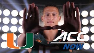 Miami QB Brad Kaaya&#39;s Plays That Earned Him Rookie of the Year | ACC Now