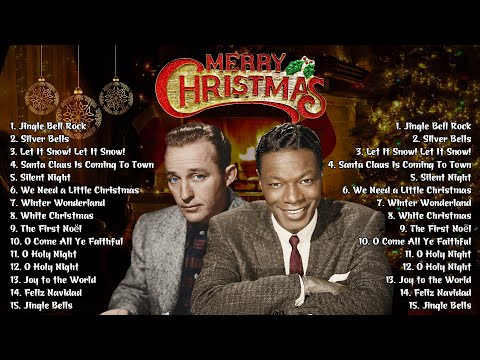 Oldies Classic Christmas Songs 🎄🎁 Frank Sinatra, Nat King Cole, Bings Crosby, Dean Martin