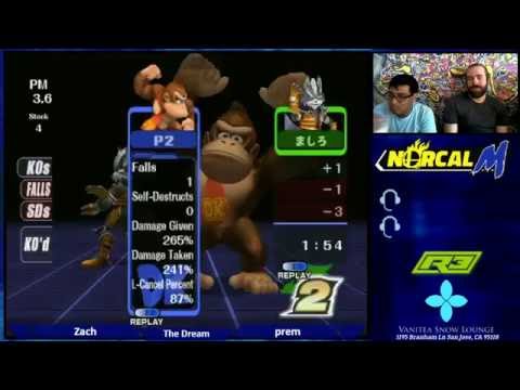 R3 The Dream 6 - Zach (Donkey Kong) v prem (Wolf)