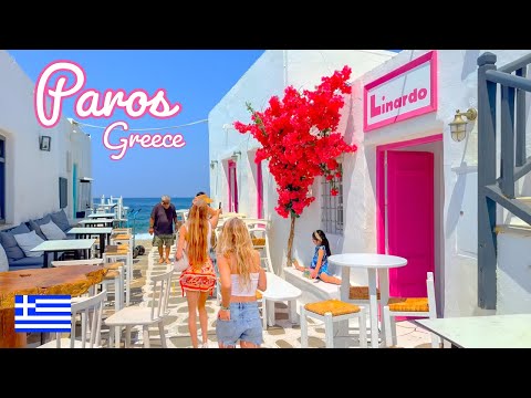 Paros, Greece 🇬🇷 | The Best Greek Island To Visit In 2024 🏝️ | 4K 60fps HDR Walking Tour