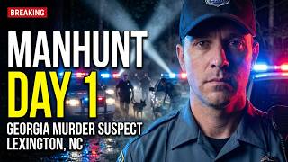 BREAKING: Armed Georgia Murder Suspect Manhunt in Lexington NC (Police Chase & Search)