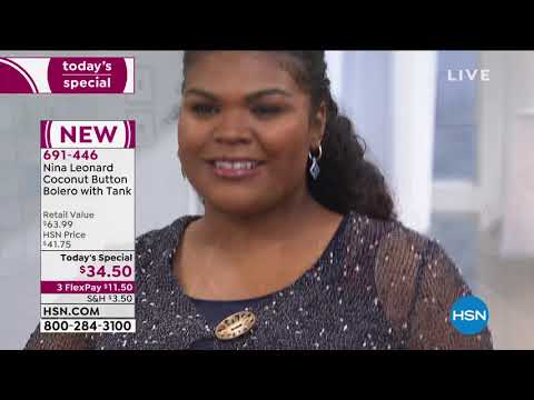HSN | Nina Leonard Fashions 06.04.2020 - 12 AM