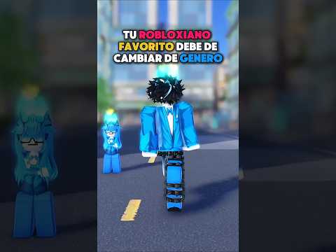 ME CAMBIE DE GENERO 🥵🥵 (me obligaron de nuevo) #roblox #robloxtrend #robloxedit #humor