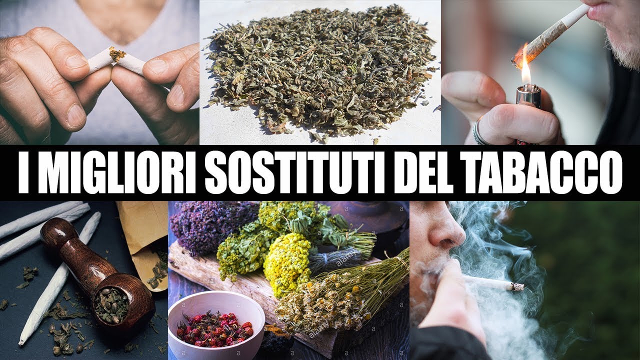 LE MIGLIORI ALTERNATIVE AL TABACCO!