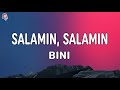 BINI Salamin Salamin Lyrics
