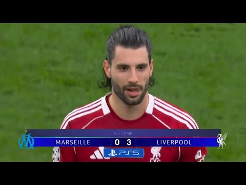 FULL HIGHLIGHT (0-3) MARSEILLE VS LIVERPOOL!! UEFA CHAMPIONS LEAGUE 2025/26 | SZOBOSLAI GOAL