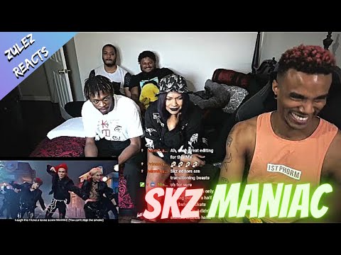 Zulez & Crew Reacts To: Stray Kids "MANIAC" M/V
