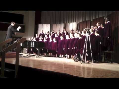 Houghton College Choir - Angele Dei by Matthew Lyon Hazzard