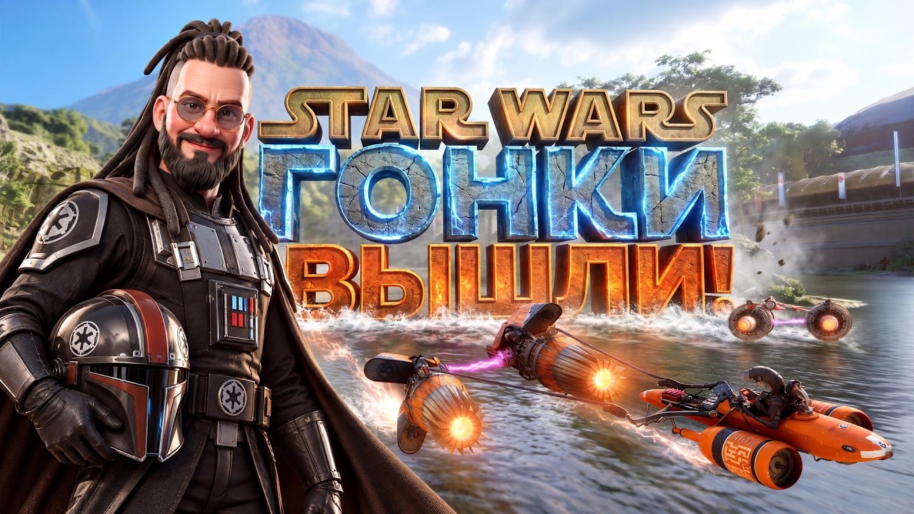 STAR WARS ГОНКИ ВЫШЛИ В STEAM! - ЗВЕЗДНЫЕ ВОЙНЫ НА ТАЧКАХ! - Star Wars: Galactic Racer