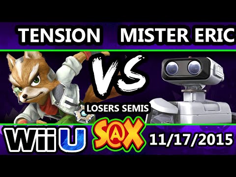 S@X 124 - HE | Mister Eric (ROB) Vs.Arc | Tension (Fox) SSB4 Losers Semis - Smash Wii U - Smash 4