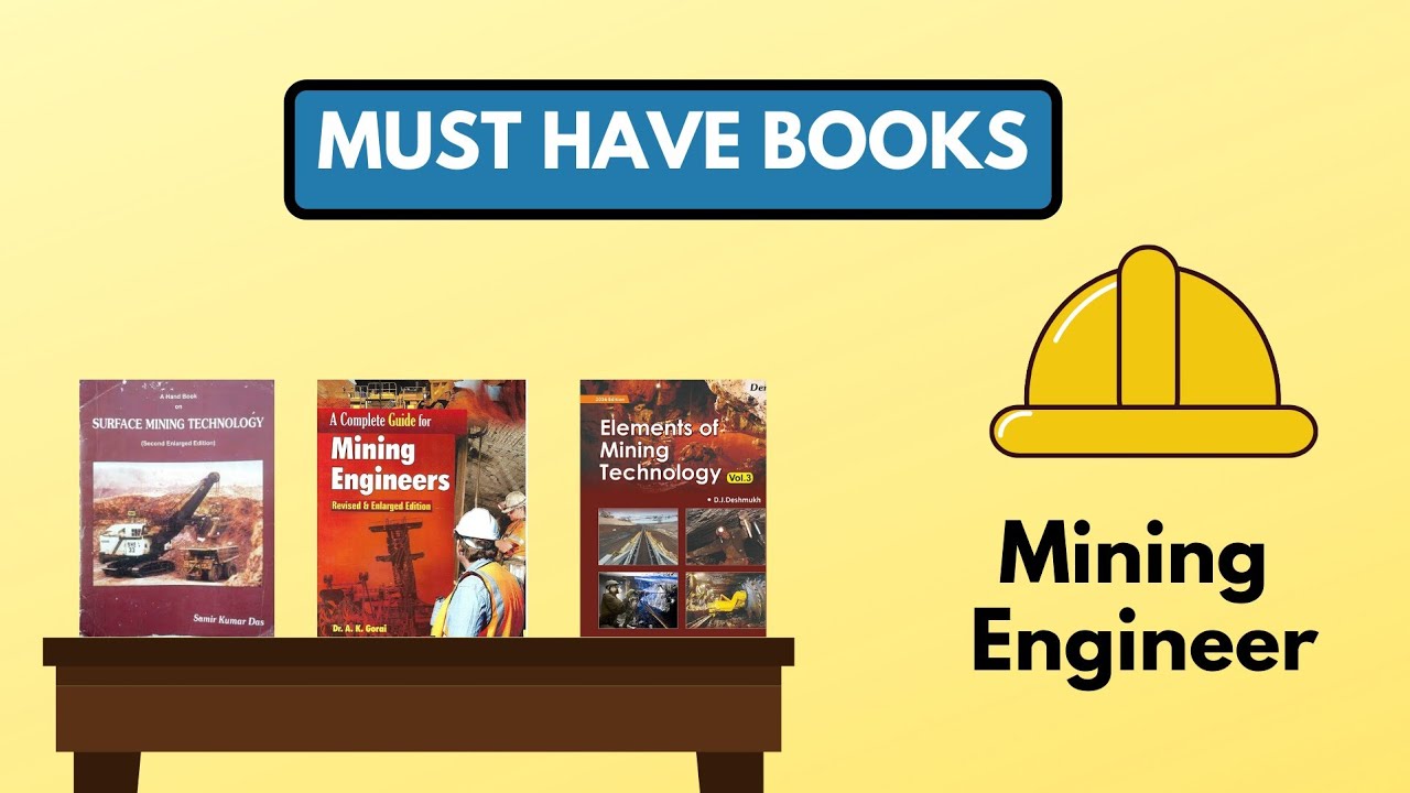 Five must have books for MINING Engineers || Suranga Oli