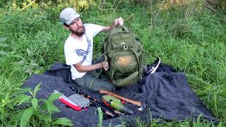 Bushcraft and Camping Loadout - Atlas 72 hour pack
