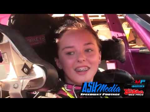 Junior Sedans: Round 04 Heats - 2018/19 National Title - Maryborough Speedway - 13.01.2019