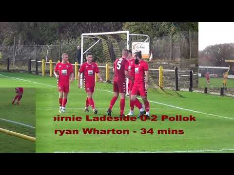 Kilbirnie Ladeside v Pollok - 30th October 2021