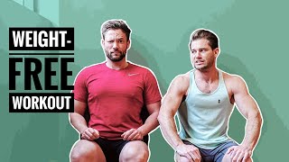 DADS TRY WEIGHT FREE WORKOUT | Dads Not Daddies