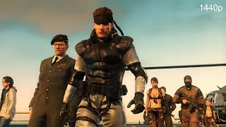 Metal Gear Solid V The Phantom Pain The MGS1 Solid Snake Legacy 1440p