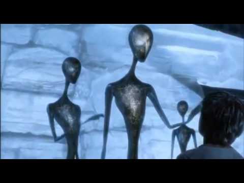 AI mecha (alien?) scene